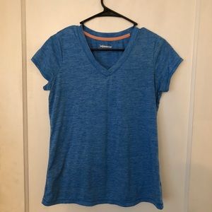 Xersions blue work out top